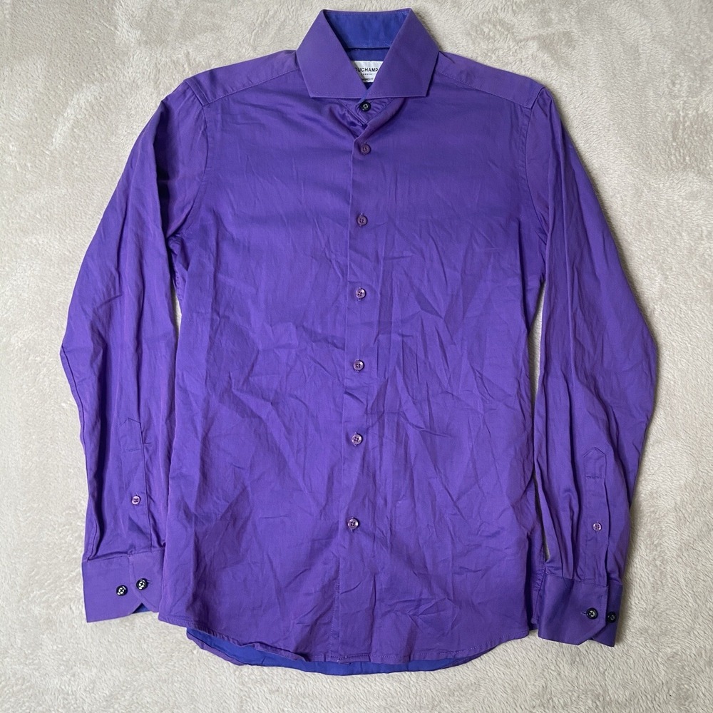 Duchamp Classic Long Sleeve Shirt Mens Size‎ Small 14 1/2 Preowned
